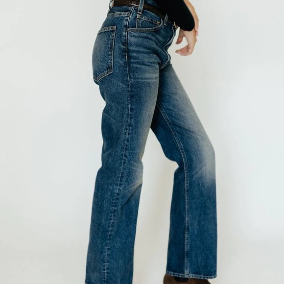NEW NILI LOTAN women's mitchell jeans in simon wash - Picture 2 of 6